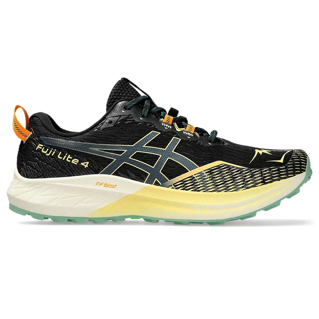 Asics Fuji Lite 4 SchwarzBlau Herren Laufschuhe: Unleash your Inner Mountain Goat!